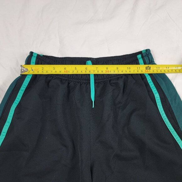 Nike Dri Fit Mens Large Black Green Athletic Shorts Casual Running Gym Training - Picture 9 of 12
